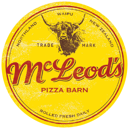McLeod's Pizza Barn logo